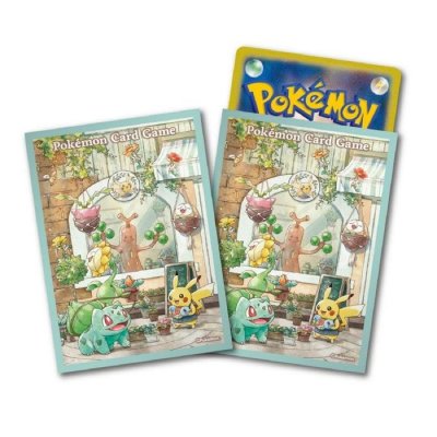 デッキシールド『Pokemon Grassy Gardening』64枚入り【サプライ】{-}