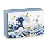 ダブルデッキケース『GREAT WAVE PIKACHU&FRIENDS(海外限定)※』【サプライ】{-}