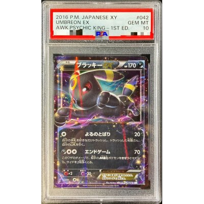 〔PSA10鑑定済〕ブラッキーEX【RR】{042/078}