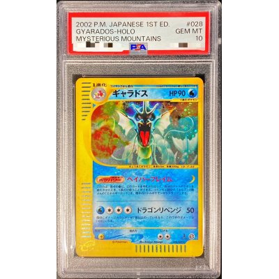 〔PSA10鑑定済〕ギャラドス(カードe/1ED)【-】{028/088}