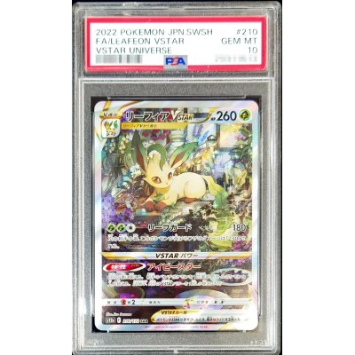 〔PSA10鑑定済〕リーフィアVSTAR【SAR】{210/172}