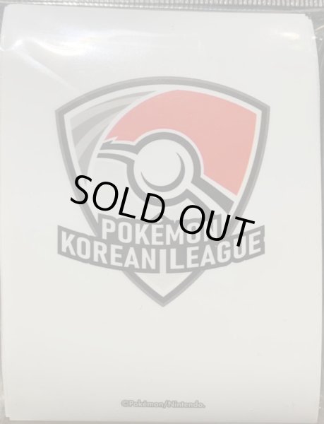 画像1: デッキシールド『KOREAN LEAGUE 2018 WINTER※』64枚入り【サプライ】{-} (1)