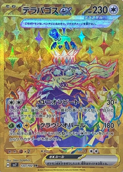 画像1: 〔状態A-〕テラパゴスex【UR】{133/102} (1)