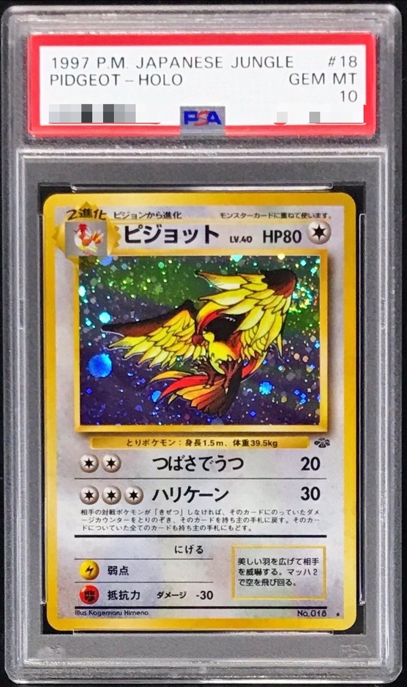 PSA10鑑定済〕ピジョットLV.40【-】{旧裏}